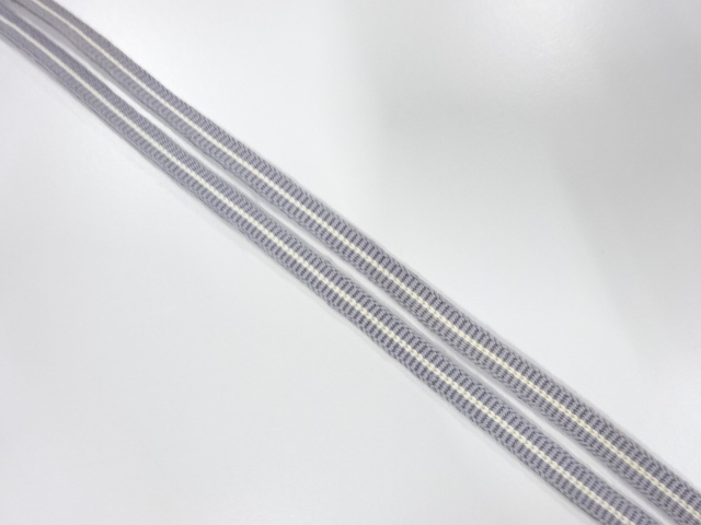 未使用品　正絹　帯留め用　手組三分紐